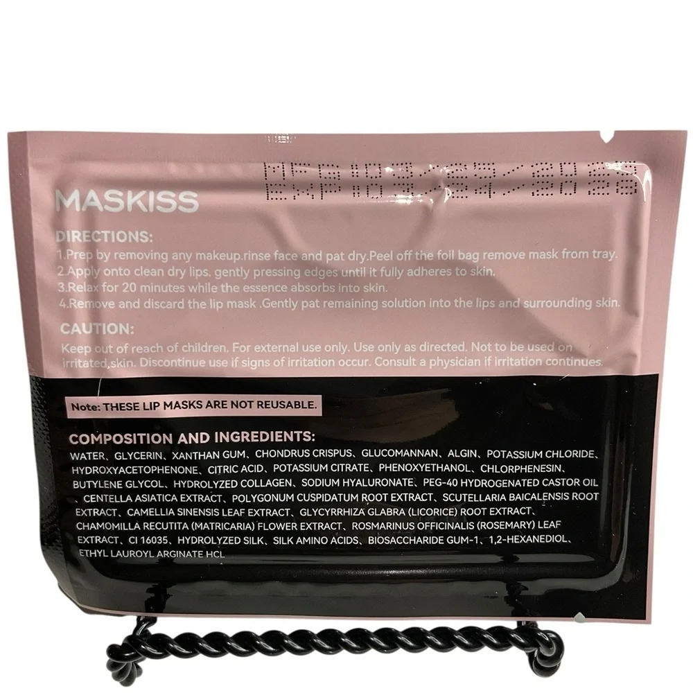 Spa Package of Luxurious Lip and Eye Mask Set